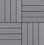 Gray WPC Decktile