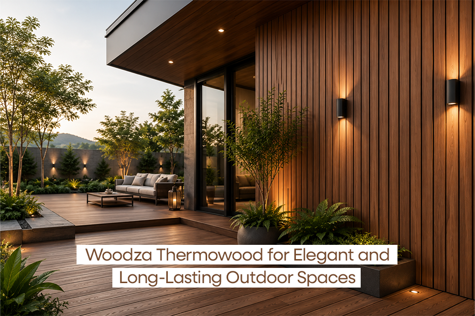 Woodza Thermowood for Elegant and Long-Lasting Outdoor Spaces