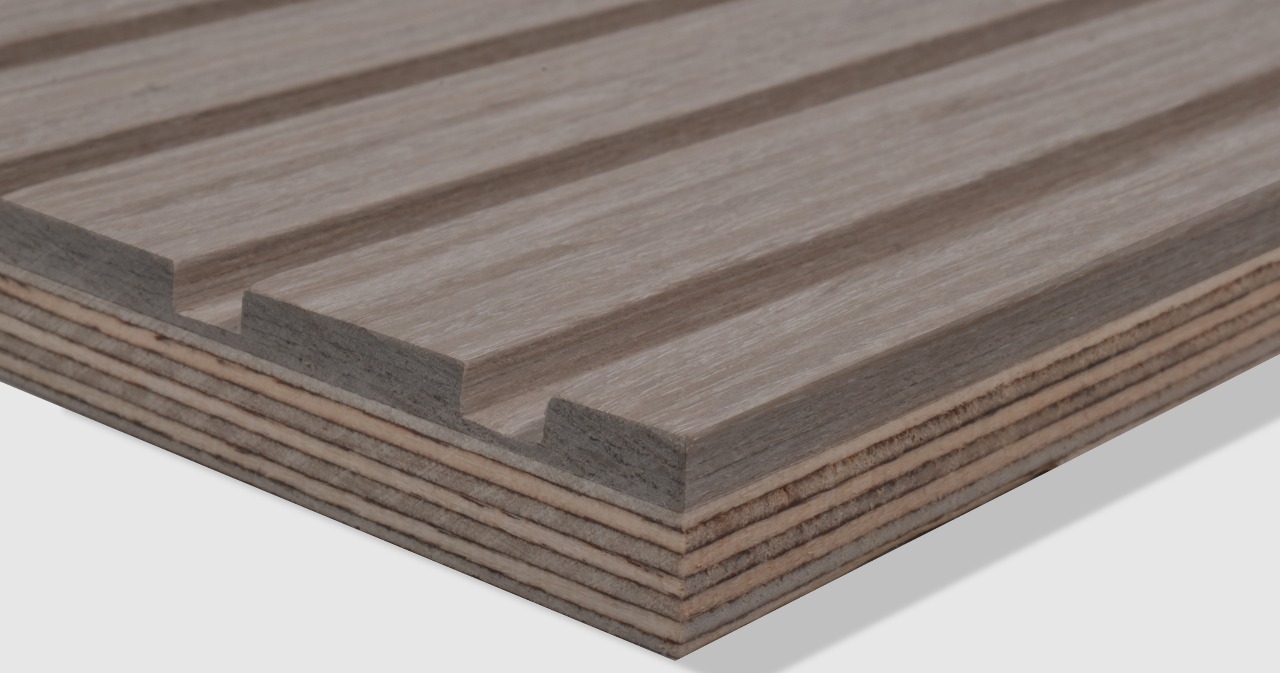 Solid Panels Beige Oak Trio