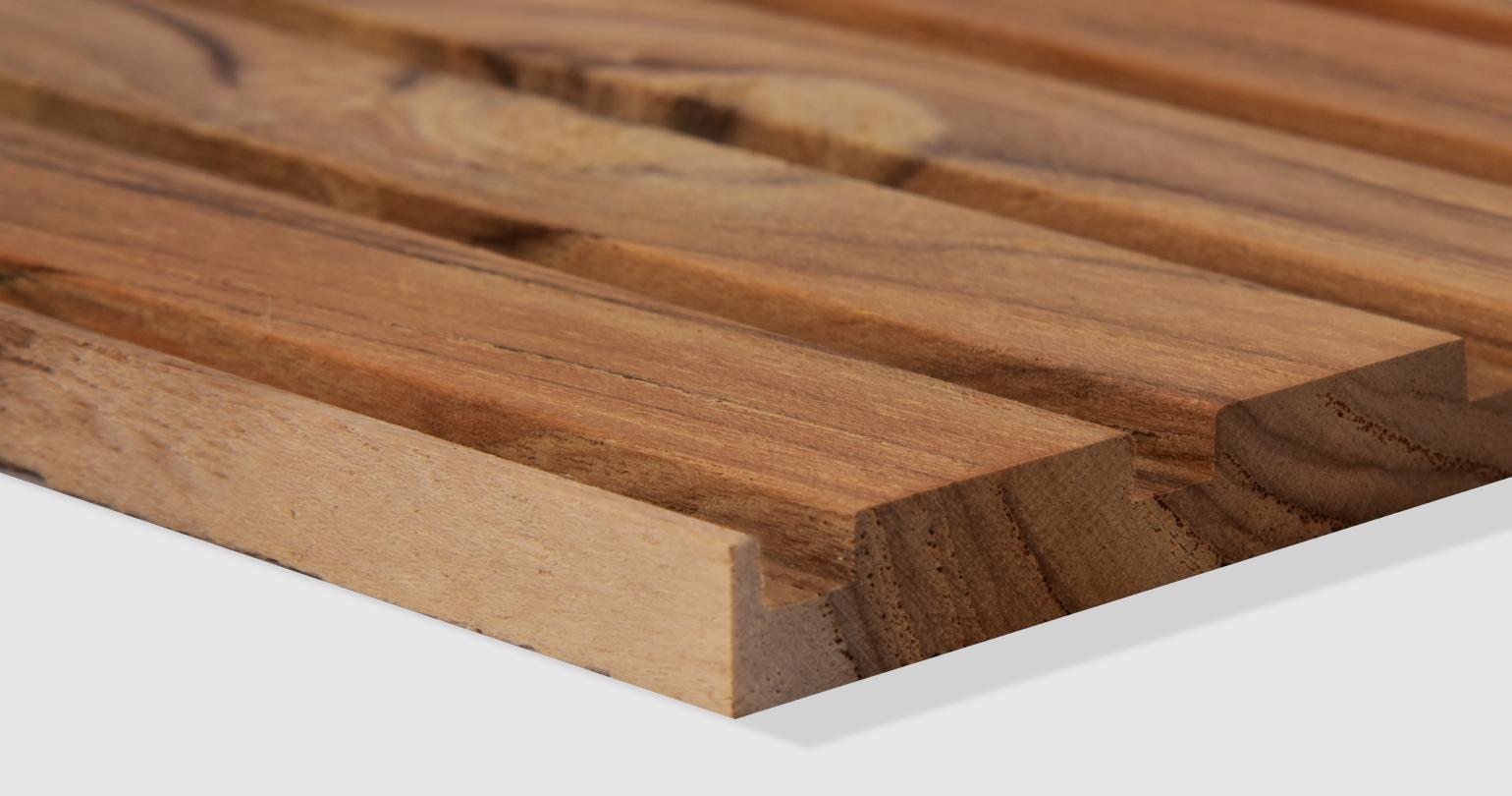 Slim Planks Teak Trio