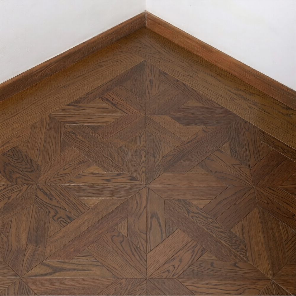 Parquet Border – Chocolate Oak